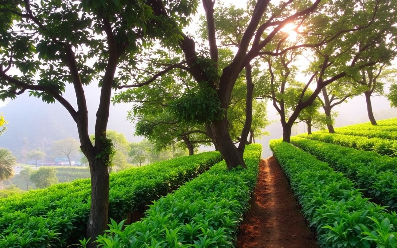 Spice plantation in Kerala
